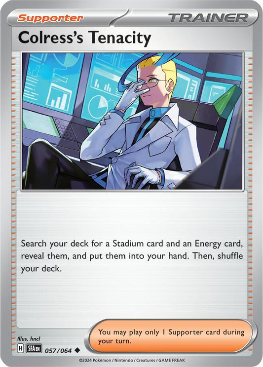Pokemon Colress's Tenacity 57/64 Shrouded Fable