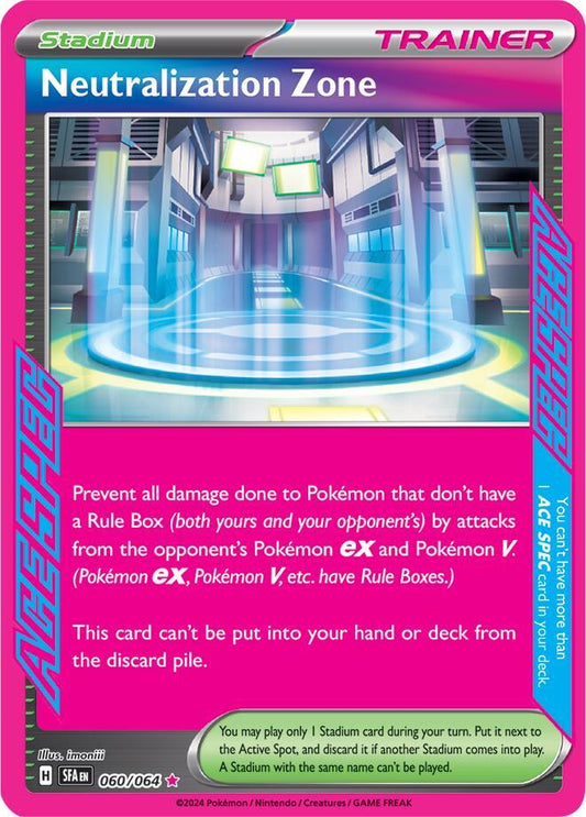 Pokemon Neutralization Zone 60/64 Shrouded Fable