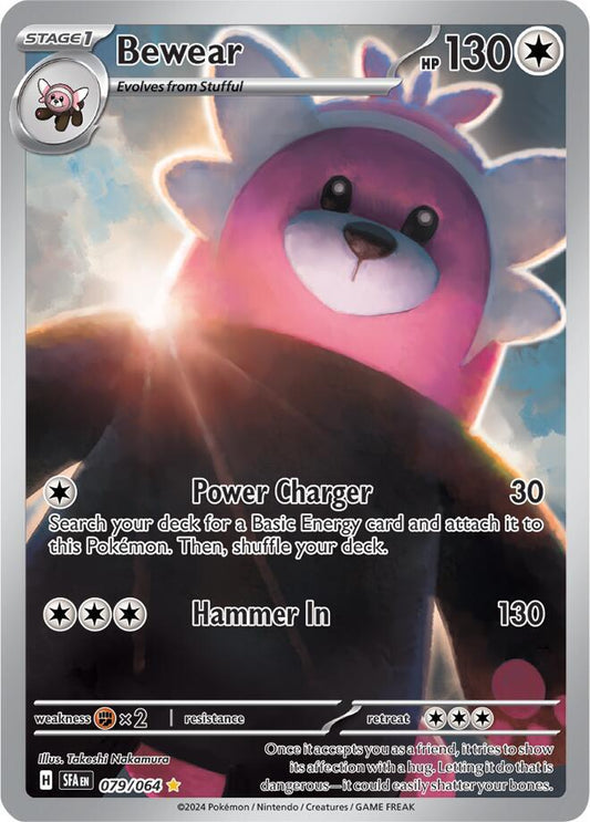 Pokemon Bewear 79/64 Shrouded Fable