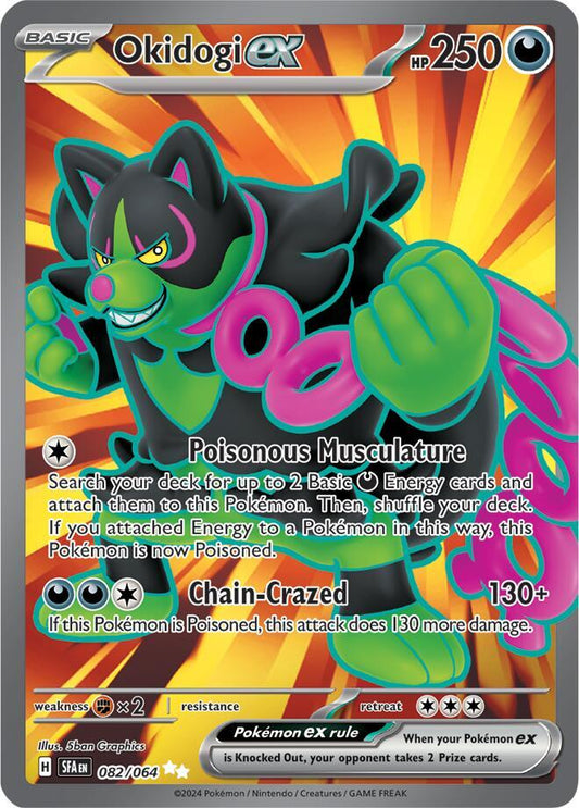 Pokemon Okidogi ex 82/64 Shrouded Fable