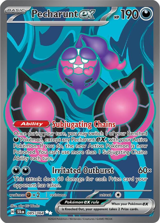 Pokemon Pecharunt ex 85/64 Shrouded Fable