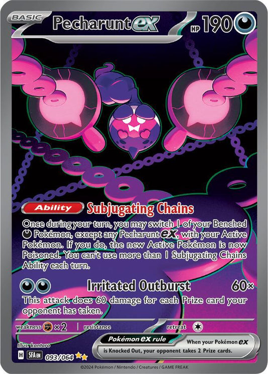 Pokemon Pecharunt ex 93/64 Shrouded Fable