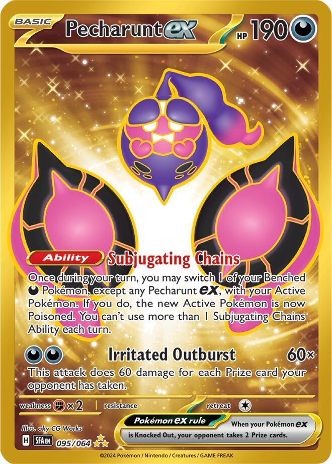 Pokemon Pecharunt ex 95/64 Shrouded Fable