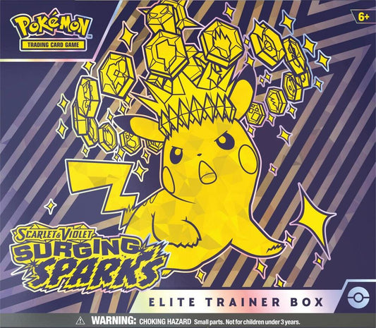 Pokémon Surging Sparks Elite Trainer Box ETB
