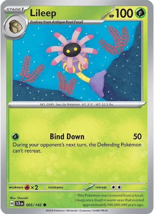 Pokemon Lileep 5/142 Stellar Crown
