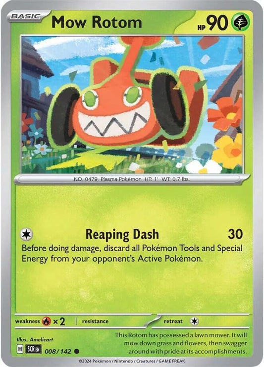 Pokemon Mow Rotom 8/142 Stellar Crown
