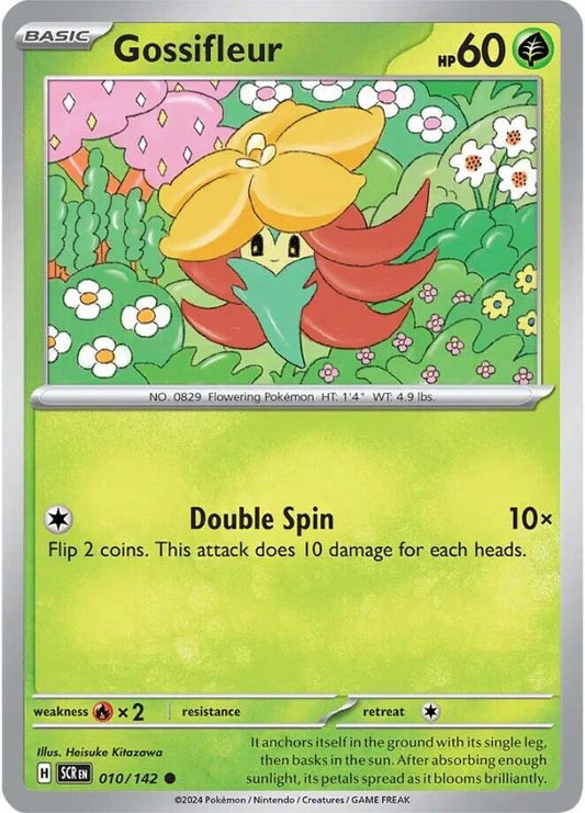 Pokemon Gossifleur 10/142 Stellar Crown
