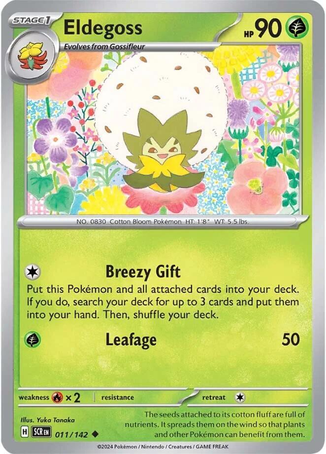 Pokemon Eldegoss 11/142 Stellar Crown