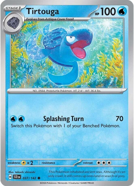 Pokemon Tirtouga 37/142 Stellar Crown