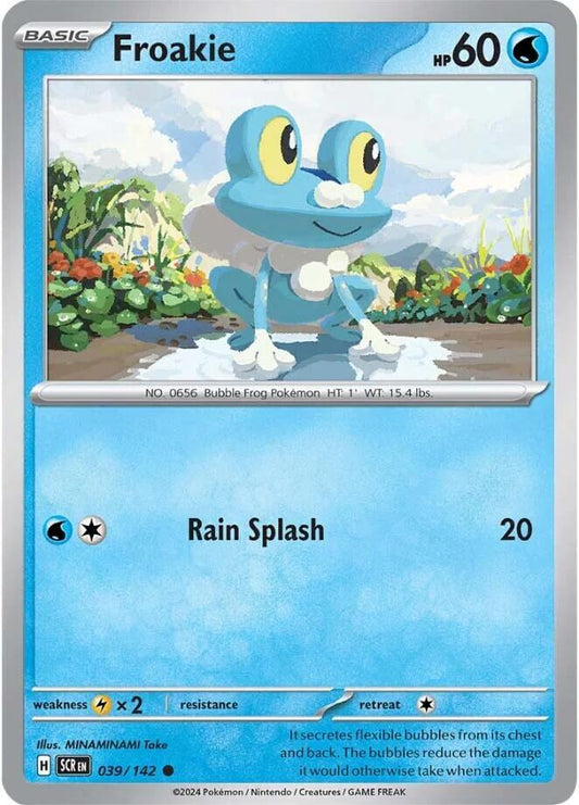 Pokemon Froakie 39/142 Stellar Crown