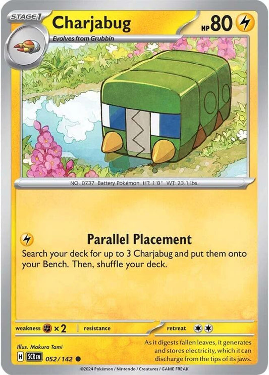 Pokemon Charjabug 52/142 Stellar Crown