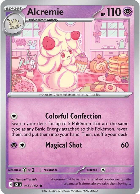 Pokemon Alcremie 65/142 Stellar Crown
