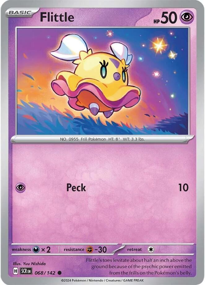 Pokemon Flittle 68/142 Stellar Crown