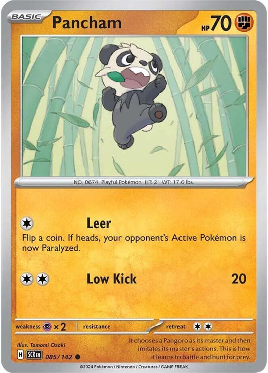 Pokemon Pancham 85/142 Stellar Crown