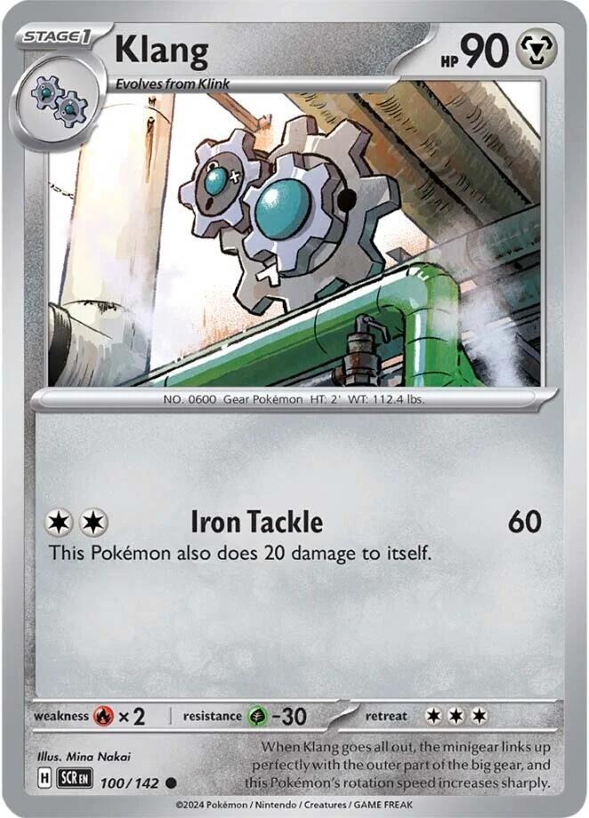 Pokemon Klang 100/142 Stellar Crown