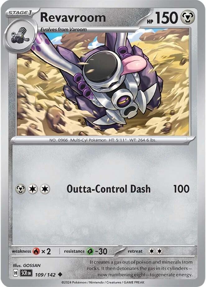 Pokemon Revavroom 109/142 Stellar Crown