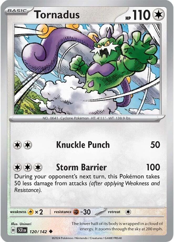 Pokemon Tornadus 120/142 Stellar Crown