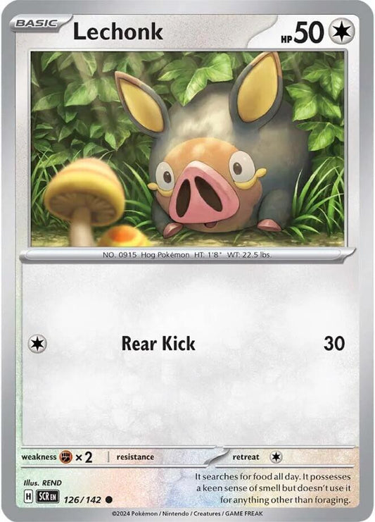 Pokemon Lechonk 126/142 Stellar Crown