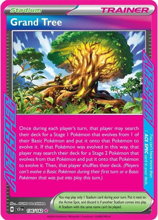 Pokemon Grand Tree 136/142 Stellar Crown