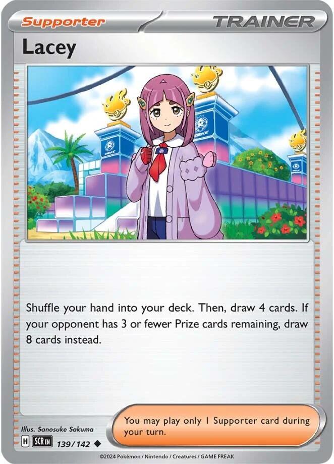Pokemon Lacey 139/142 Stellar Crown