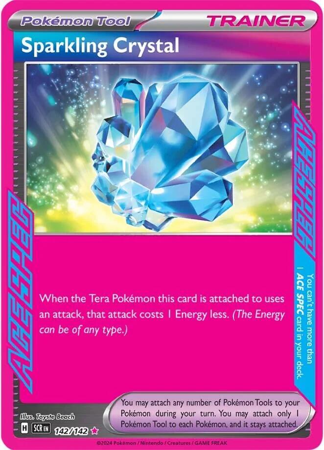 Pokemon Sparkling Crystal 142/142 Stellar Crown