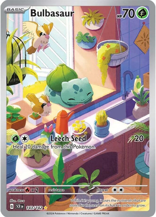 Pokemon Bulbasaur 143/142 Stellar Crown