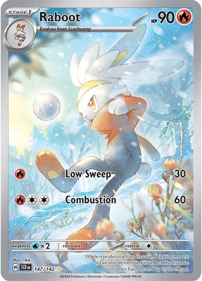 Pokemon Raboot 147/142 Stellar Crown