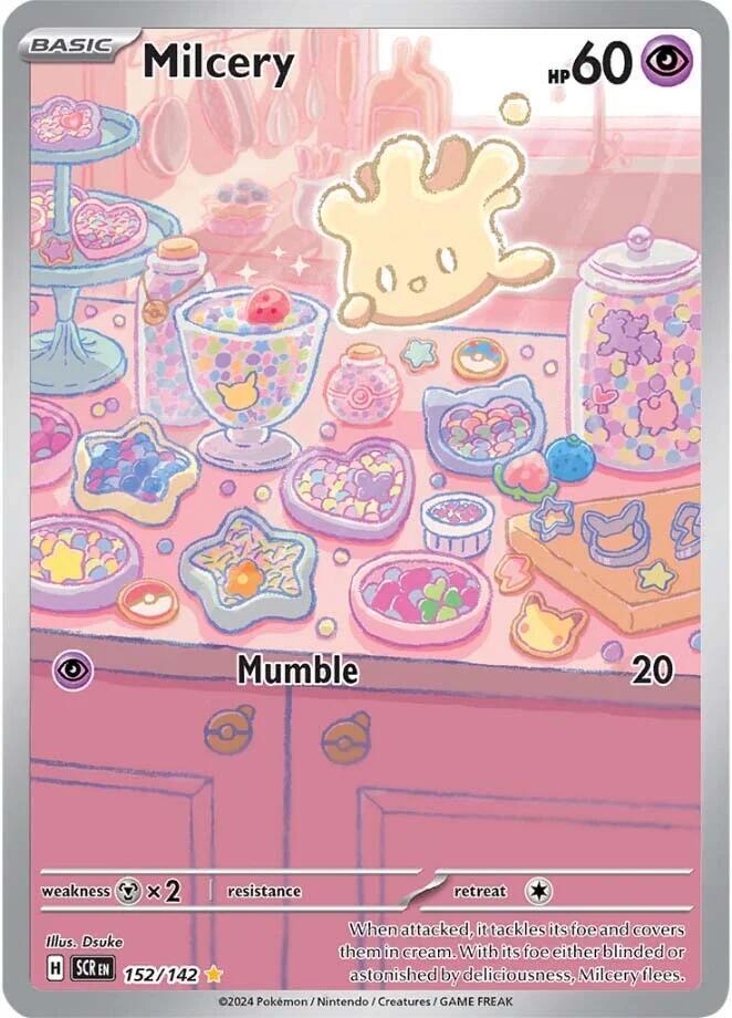 Pokemon Milcery 152/142 Stellar Crown