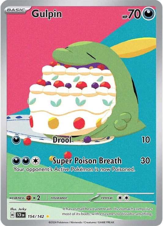 Pokemon Gulpin 154/142 Stellar Crown