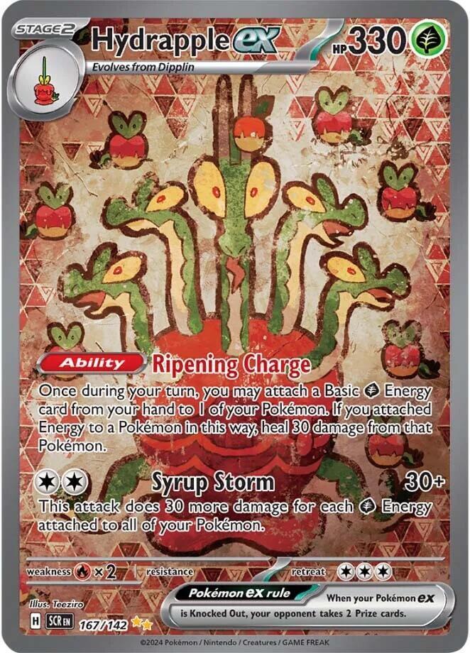 Pokemon Hydrapple ex 167/142 Stellar Crown
