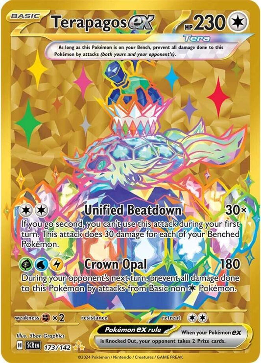 Pokemon Terapagos ex 173/142 Stellar Crown