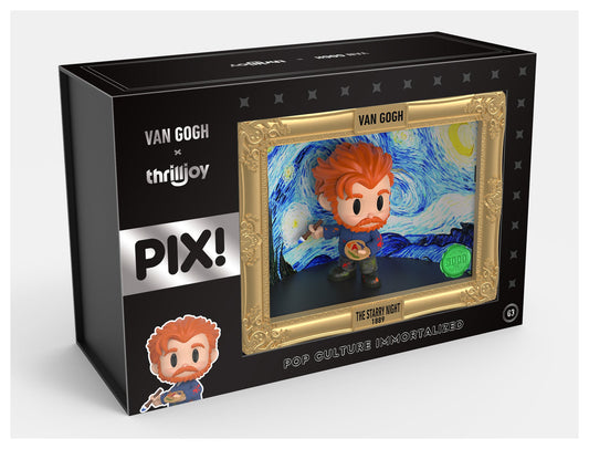 Thrilljoy Icons Van Gogh The Starry Night PIX! NYCC 2024 Exclusive LE 3000 pcs