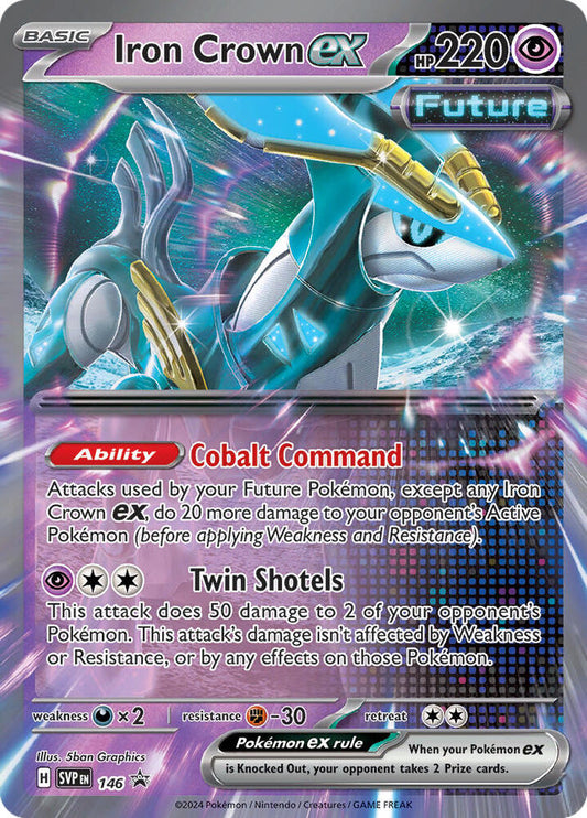 Pokemon Iron Crown ex 146 SVP Black Star Promos