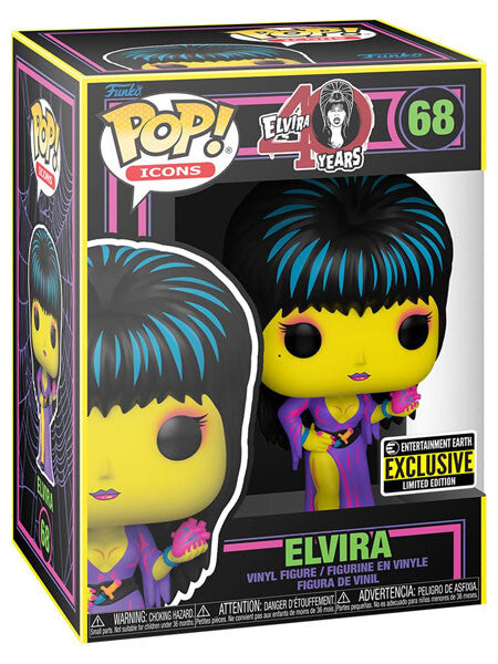 Funko Pop! Movies Elvira 40 Years Anniversary Elvira #68 Special Edition