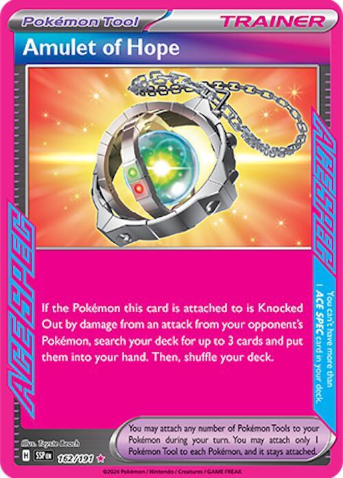 Pokemon Amulet of Hope 162/191 Surging Sparks