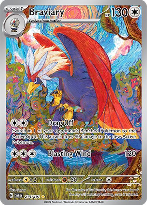 Pokemon Braviary 214/191 Surging Sparks