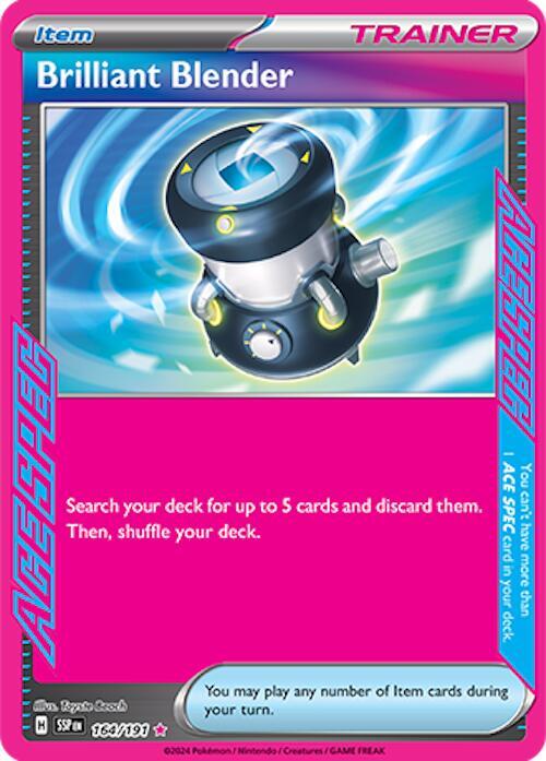 Pokemon Brilliant Blender 164/191 Surging Sparks