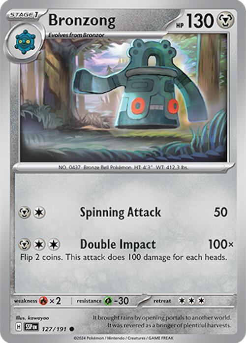 Pokemon Bronzong 127/191 Surging Sparks