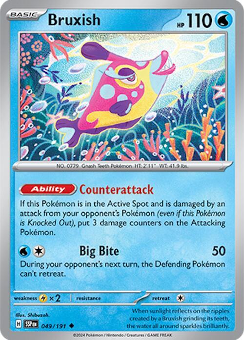 Pokemon Bruxish 49/191 Surging Sparks