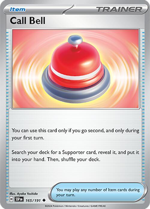 Pokemon Call Bell 165/191 Surging Sparks