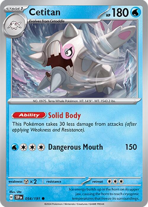 Pokemon Cetitan 54/191 Surging Sparks