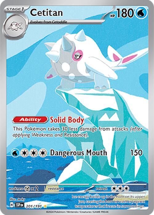 Pokemon Cetitan 201/191 Surging Sparks