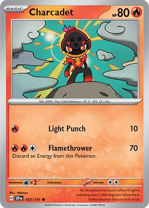 Pokemon Charcadet 33/191 Surging Sparks