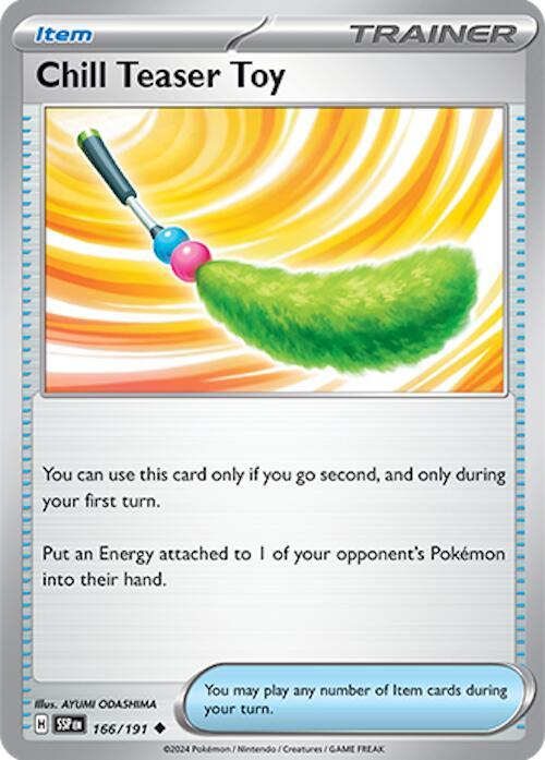 Pokemon Chill Teaser Toy 166/191 Surging Sparks