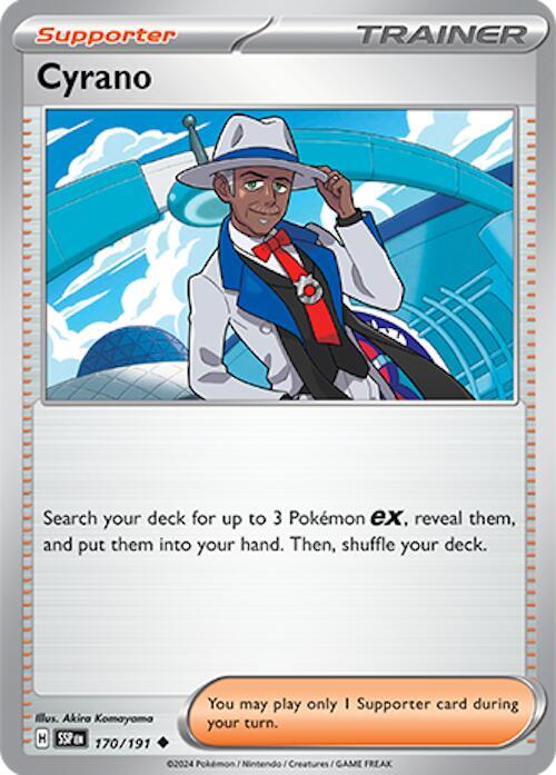 Pokemon Cyrano 170/191 Surging Sparks