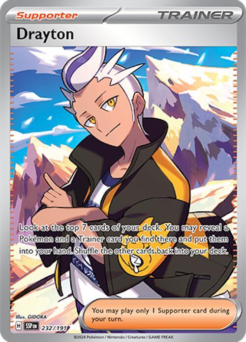 Pokemon Drayton 232/191 Surging Sparks