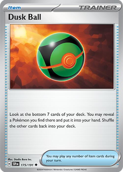 Pokemon Dusk Ball 175/191 Surging Sparks