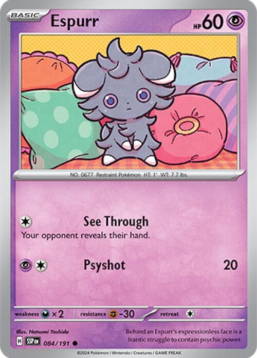 Pokemon Espurr 84/191 Surging Sparks