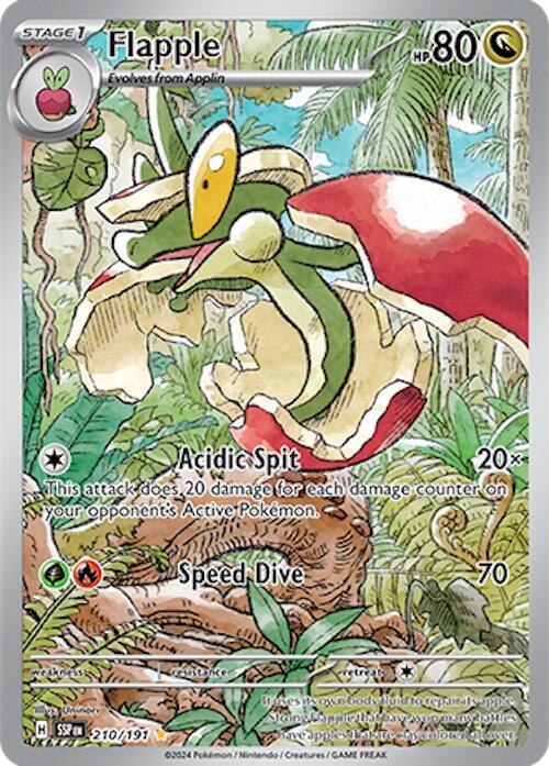 Pokemon Flapple 210/191 Surging Sparks