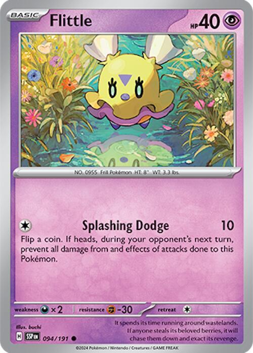 Pokemon Flittle 94/191 Surging Sparks